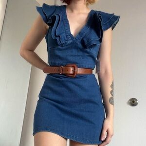 Blue Denim Dress